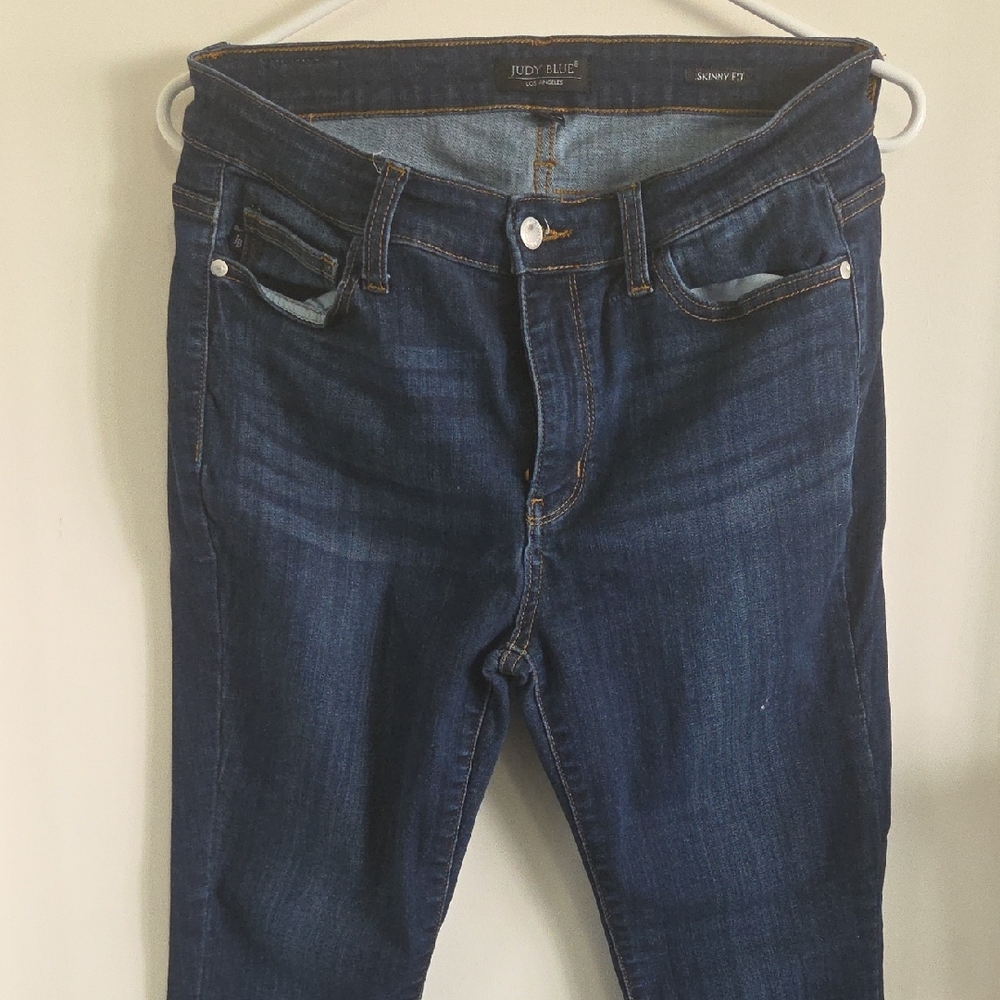Judy Blue Deep Indigo Skinny Jeans